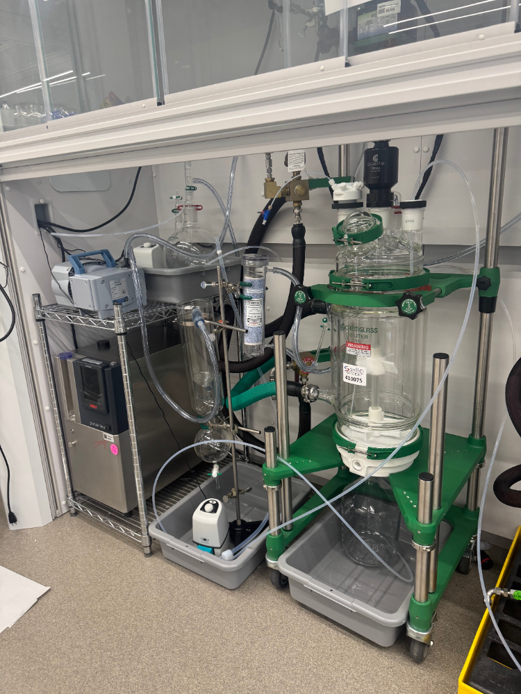 Image of Chemglass 10 Liter Glass Reactor System